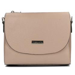 Handbag Toscanio Leather Messenger Bag A179 dark pink