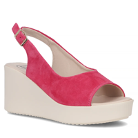 Leather sandals Filippo DS6204/24 FH pink