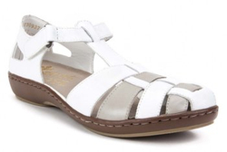 Sandals Rieker 45869-80 White Combination