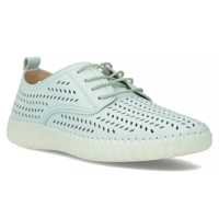 Leather shoes Filippo DP6064/24 BL blue