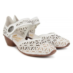 Sandals Rieker 43726-80 weiss white