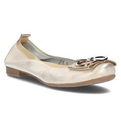 Leather ballerinas Filippo 103 gold