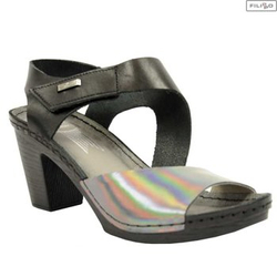 Sandals LEMAR 50009 black+nickel 8023737