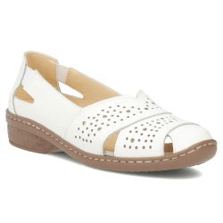 Leather shoes Filippo DP7759/26 WH white