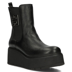 Suede ankle boots Filippo 60390 black