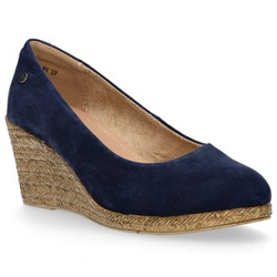 Leather shoes Filippo DP1328/20 NV navy blue