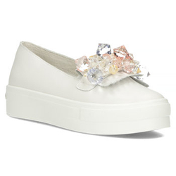 Leather shoes Filippo DP4520/23 WH white