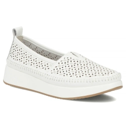 Leather shoes Filippo DP4555/26 WH white