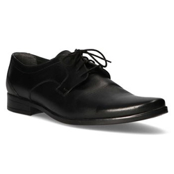 Leather shoes PAN 622 black