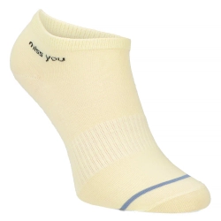 Women's Socks 2418-2 miss you yellow