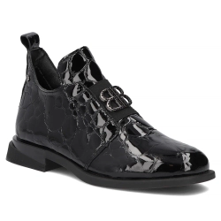 Leather ankle boots Filippo DBT4763/26 BK CR black
