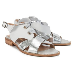 Sandals Claudio Rosetti 163 White Silver