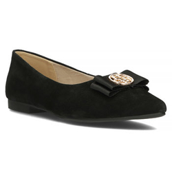 Leather shoes Filippo DP3683/22 BK black