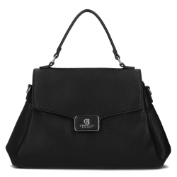 Black handbag lumière