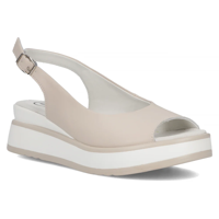 Leather sandals Filippo DS6153/25 BE beige