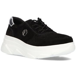 Leather Sneakers Filippo DP2138/21 BK black