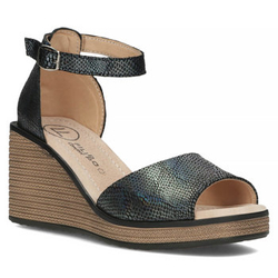 Leather sandals Filippo DP4507/23 BK MLT black