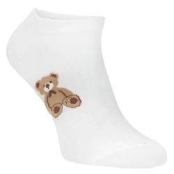 Women's Socks BL4011-7 white teddy