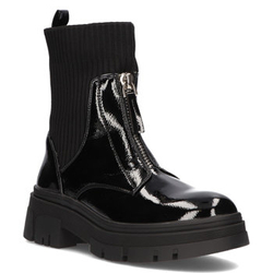 Ankle boots Filippo CHC178 Black lacquered
