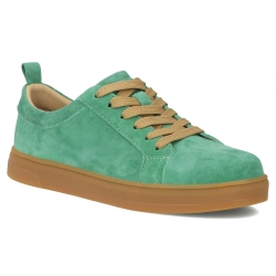 Leather sneakers Filippo DP6129/26 GE green