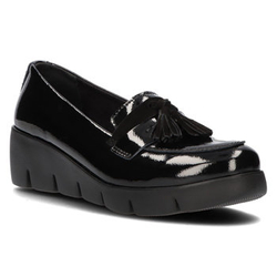Leather shoes Filippo DP3162/21 BK black