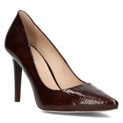 Leather pumps Filippo 1555 Brown