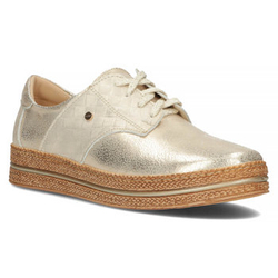 Leather shoes Filippo 10123 gold