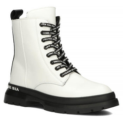 Leather ankle boots Filippo DBT3974/22 WH white