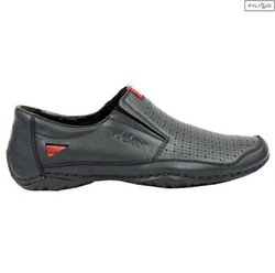 Moccasins RIEKER 06367-14 blue 8023473