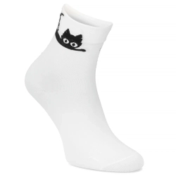 Women's Socks cream LM23-204 cat
