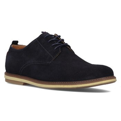Leather shoes Filippo 5385-1 navy blue