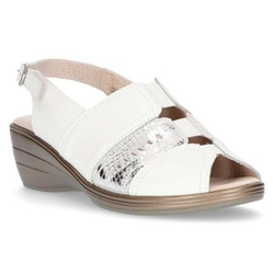 Leather sandals Filippo DS731/19 WH white