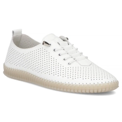 Leather shoes Filippo DP6140/26 WH white