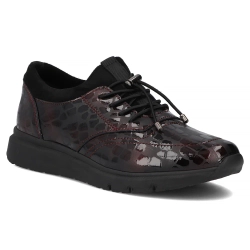 Leather shoes Filippo DP7117/25 BG maroon