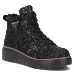 Leather ankle boots Filippo DBT6452/26 GR MLT grey