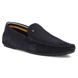 Leather loafers Filippo MP923/26 NV PT navy