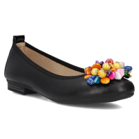 Leather shoes Filippo DP6159/24 BK black