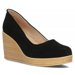 Leather shoes Filippo DP3521/22 BK SU black