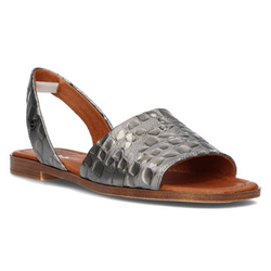 Leather sandals Filippo 40215 gray