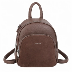 Dark brown backpack Luina