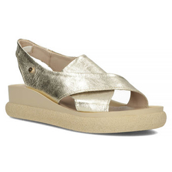 Leather sandals Filippo 40339 gold