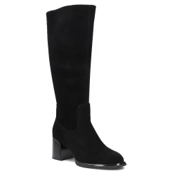 Leather boots Filippo DKZ8192/26 BK black