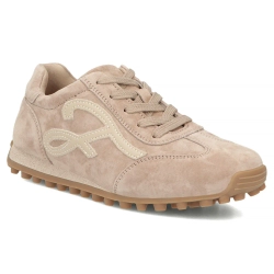 Leather sneakers Filippo DP7961/26 BE beige