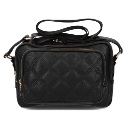 Black shoulderbag charm sombre