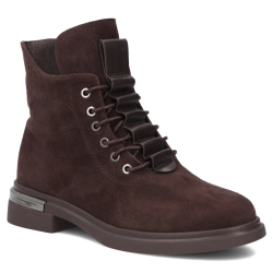 Leather ankle boots Filippo DBT8196/26 D BR brown