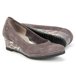 Pumps LEMAR 10019 nubuck gray + mazak gray