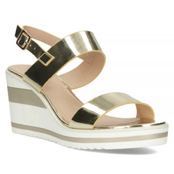 Wedge sandals Filippo DS2094/21 GO gold