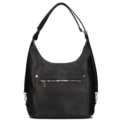 Black shopper bag hobo