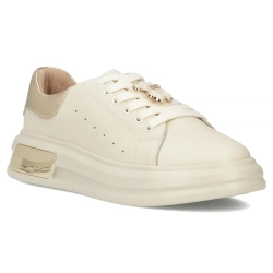 Leather sneakers Filippo DP6807/25 BE beige