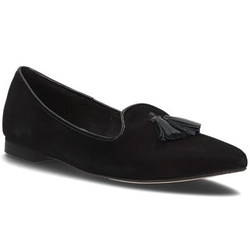 Suede ballerinas Alexio Giorgio 1779 black
